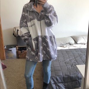 Playboy x Missguided zip up hoody.